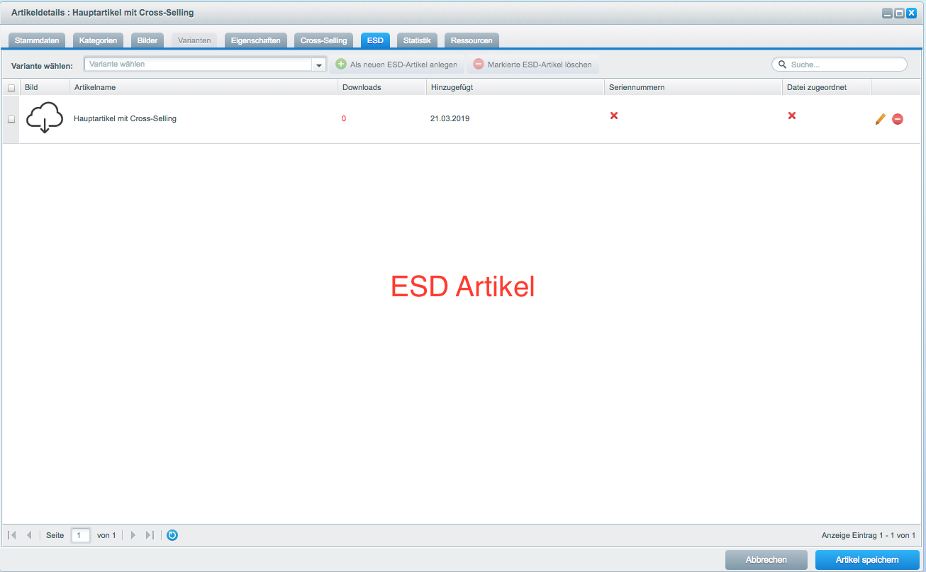 Artikelbilder - thumbnails überall im Backend anzeigen